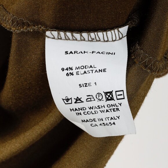 Sarah Pacini Olive Tank/Sweater Set - Picture 11 of 11